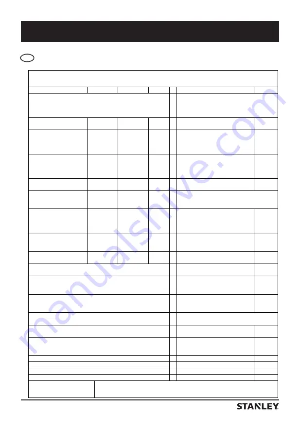 Stanley 957071 Instruction Manual Download Page 37