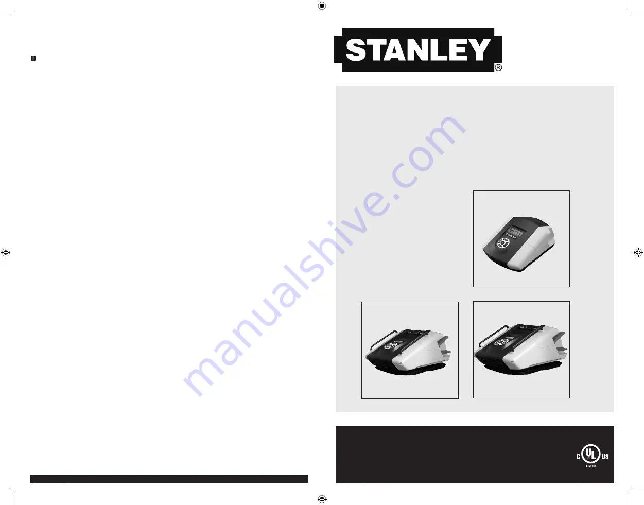 Stanley BC1509 Instruction Manual Download Page 1