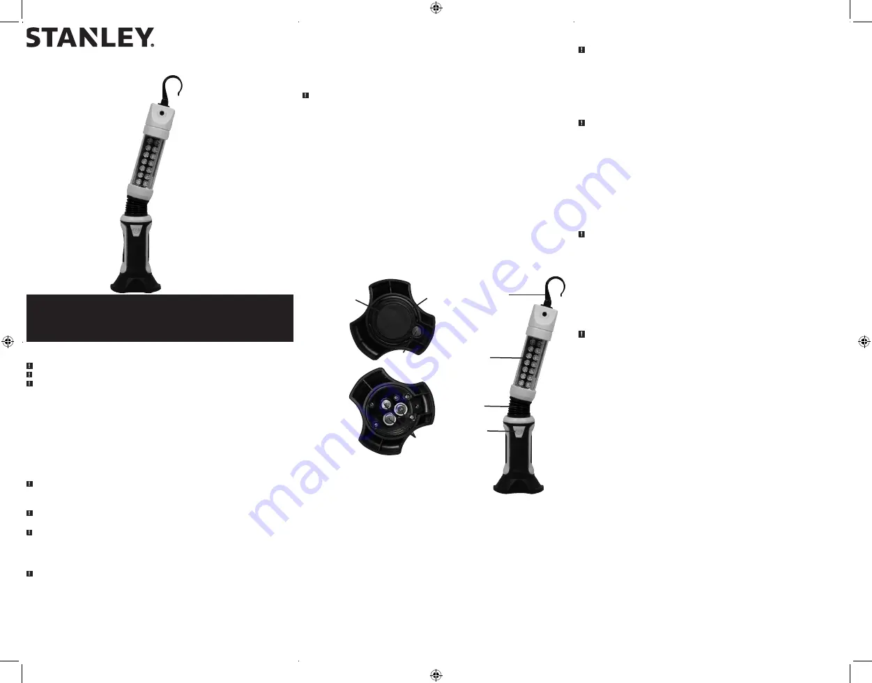 Stanley BF01AL Instruction Manual Download Page 1