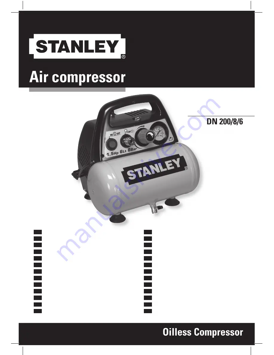 Stanley DN 200/8/6 Instruction Manual For Owner'S Use Download Page 1