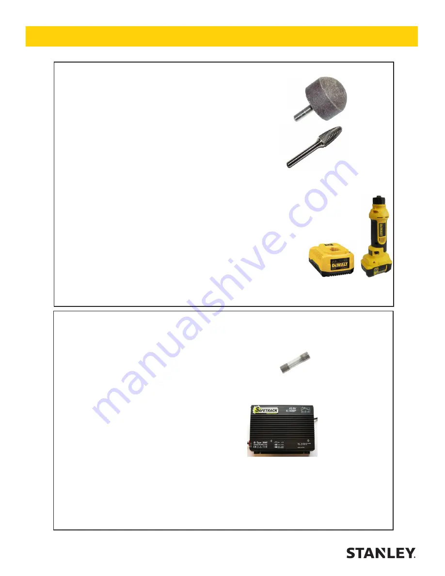 Stanley EPX10 Safety, Operation And Maintenance User'S Manual Download Page 18