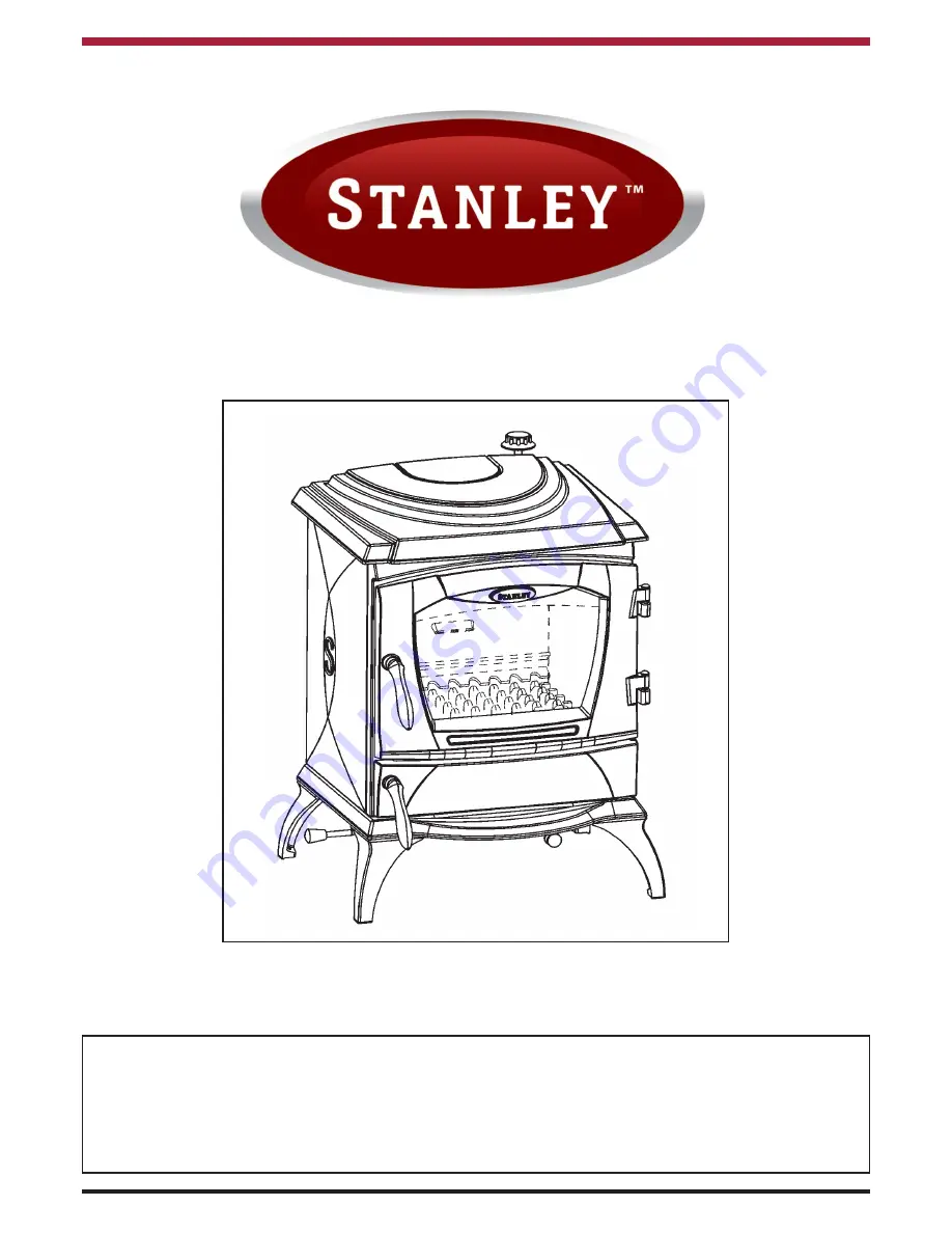 Stanley Lismore Installation And Operating Instructions Manual Download Page 1