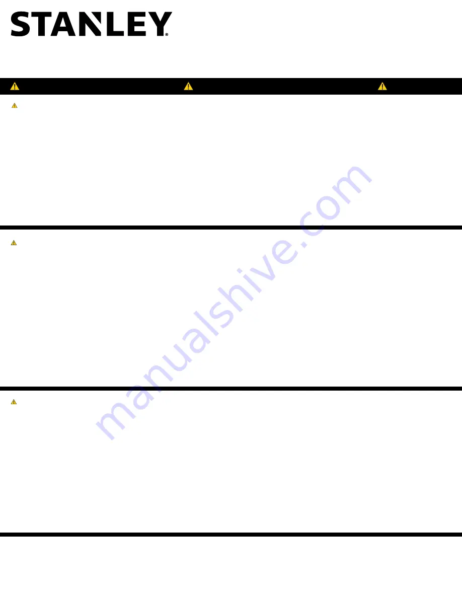 Stanley S4002 Operating Instructions Download Page 2