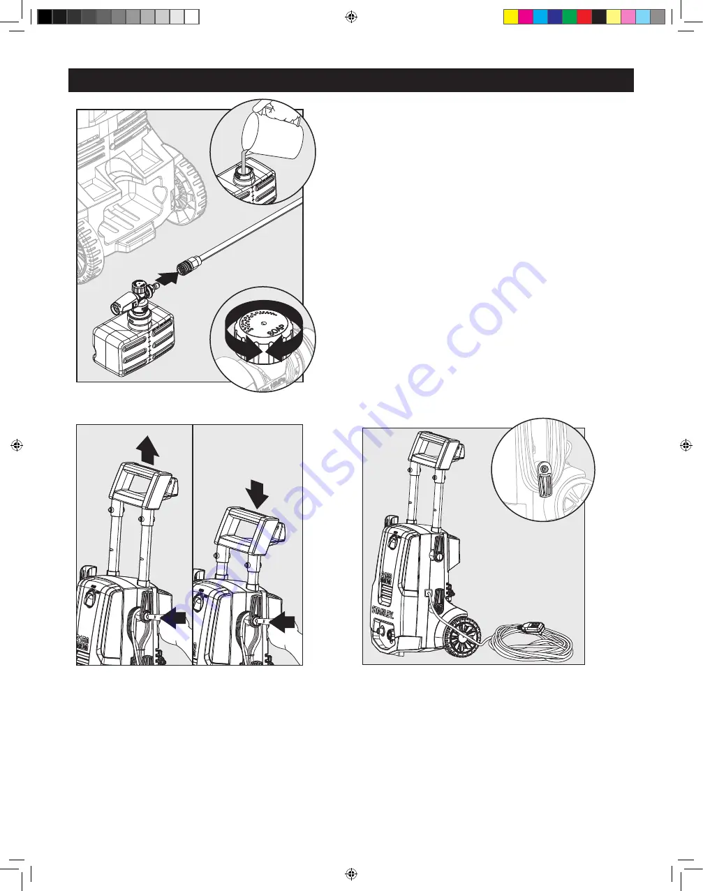 Stanley SHP 2150 Assembly, Care And Use Instructions Download Page 11