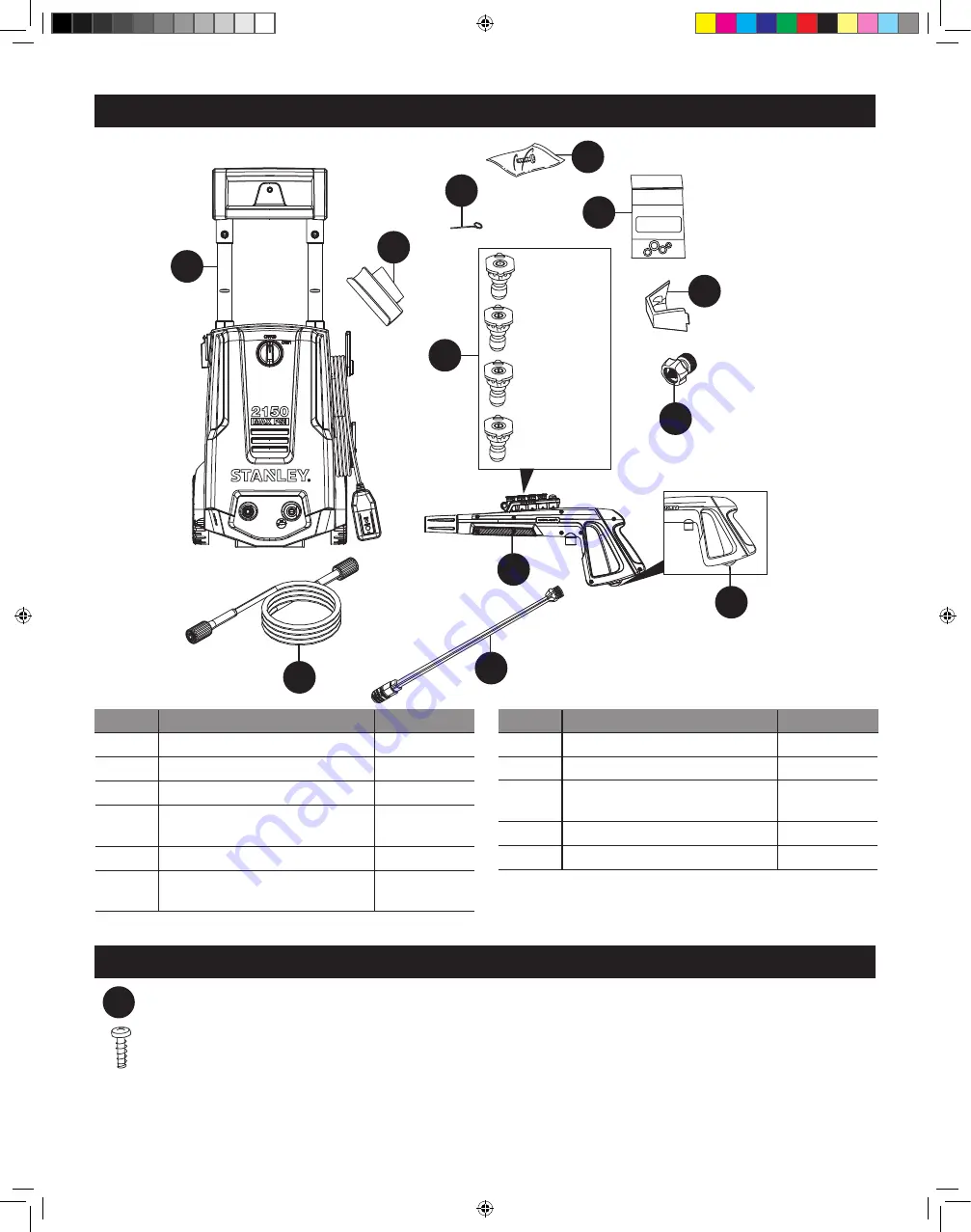 Stanley SHP 2150 Assembly, Care And Use Instructions Download Page 35