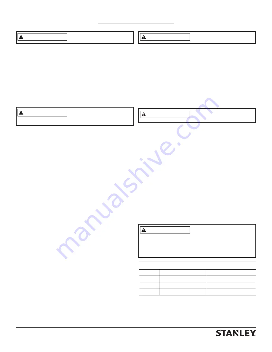 Stanley ST-125-OFR-E Instructions Manual Download Page 23