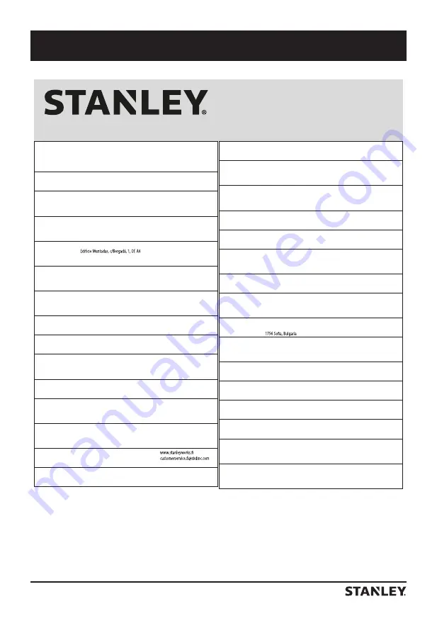 Stanley ST-22-240-E Manual Download Page 27