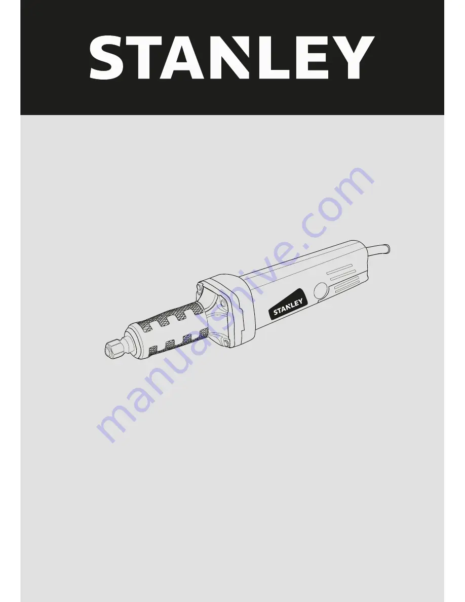 Stanley STDG5006 Original Instructions Manual Download Page 1