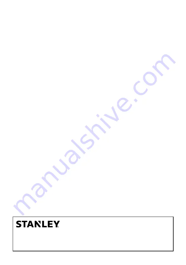 Stanley SXGP1300XFBE Manual Download Page 278