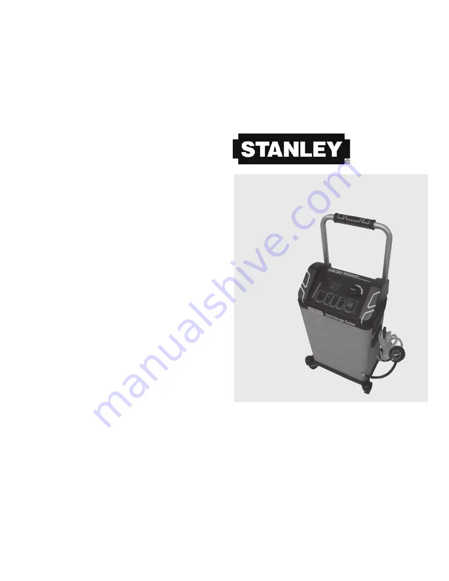 Stanley TGC11 Instruction Manual Download Page 1