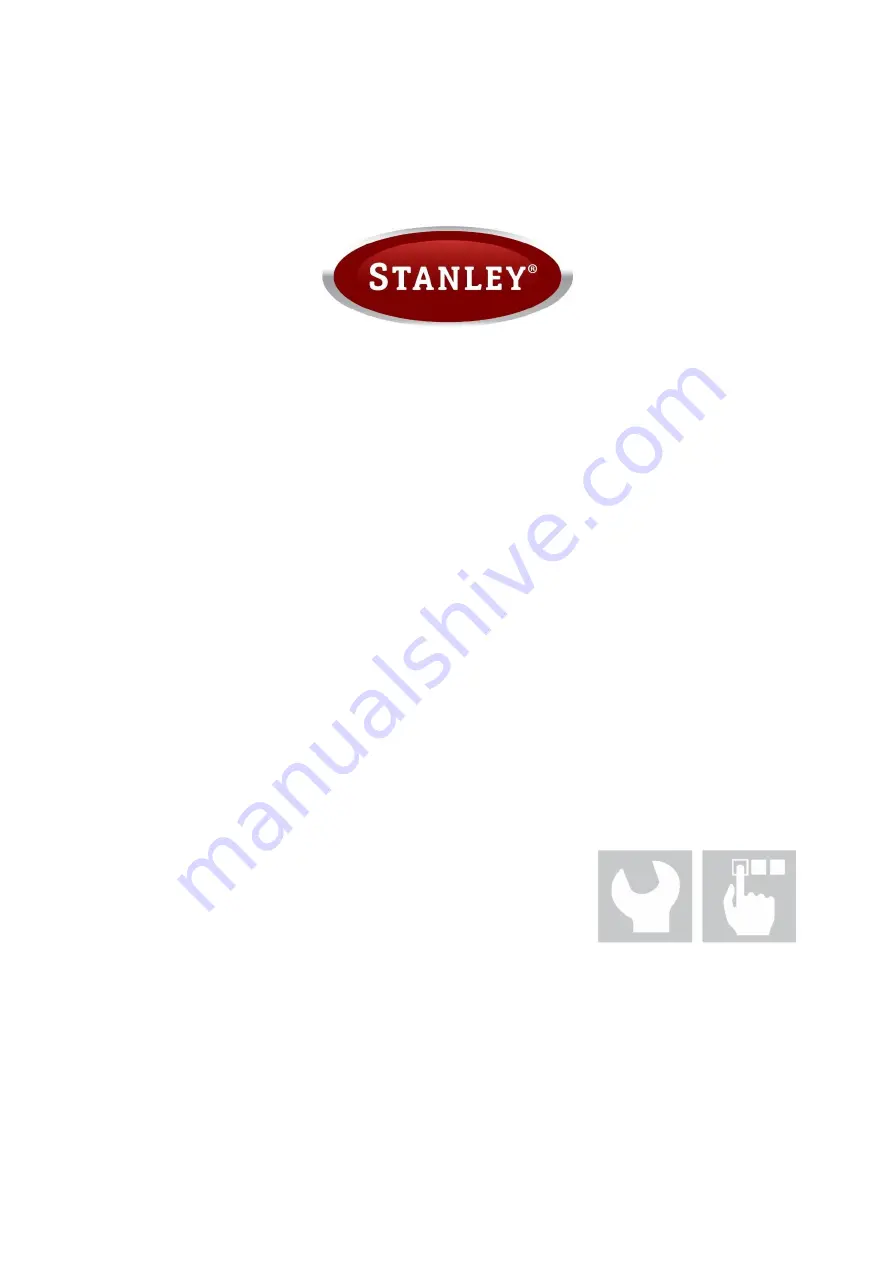 Stanley WSL141 Manual For Installation, Operation And Maintenance Download Page 1