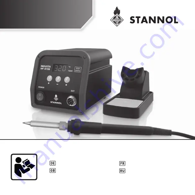 STANNOL INDUSTA HF Operating Instructions Manual Download Page 1