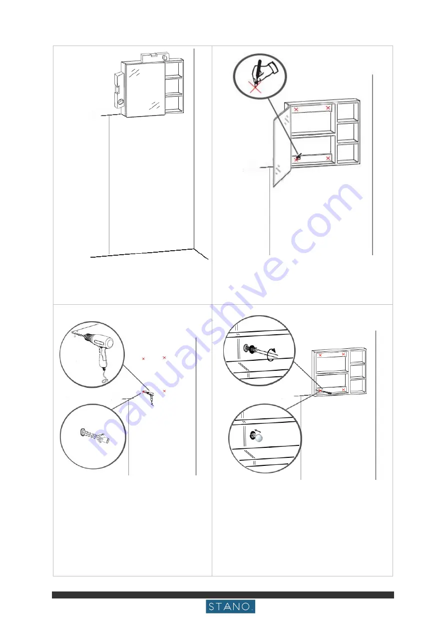 STANO NOVA60-MIR+NOVA60-BC Installation Manual Download Page 12