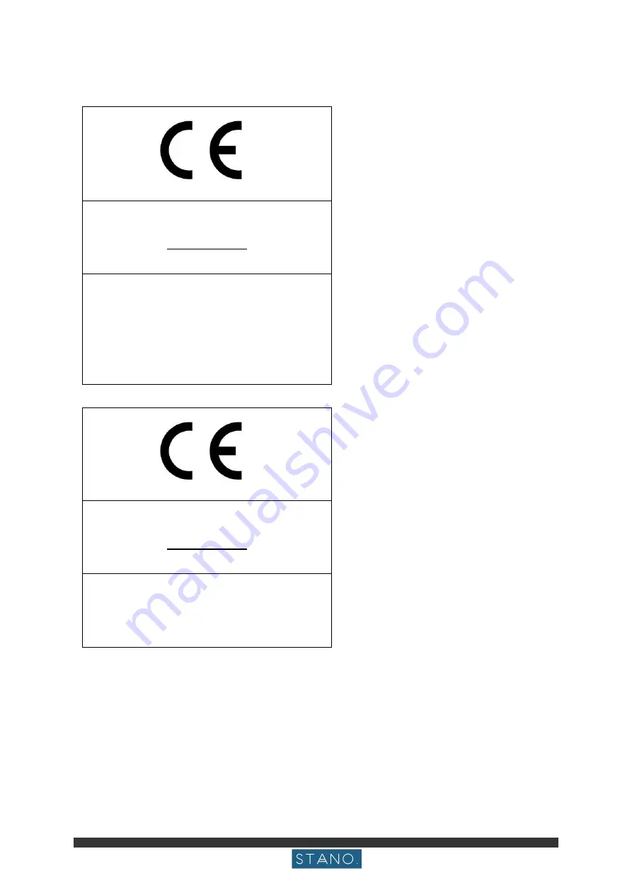 STANO NOVA60-MIR+NOVA60-BC Installation Manual Download Page 22