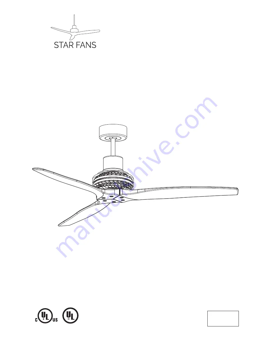 Star Fans Start propeller Скачать руководство пользователя страница 1