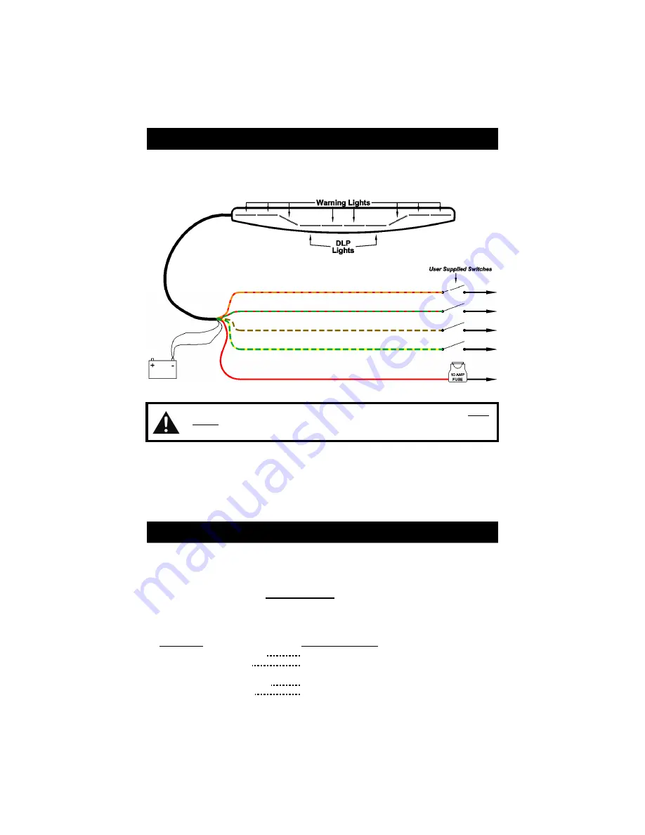 Star Headlight & Lantern Split Phantom ULB24-DLP Instructions Manual Download Page 4