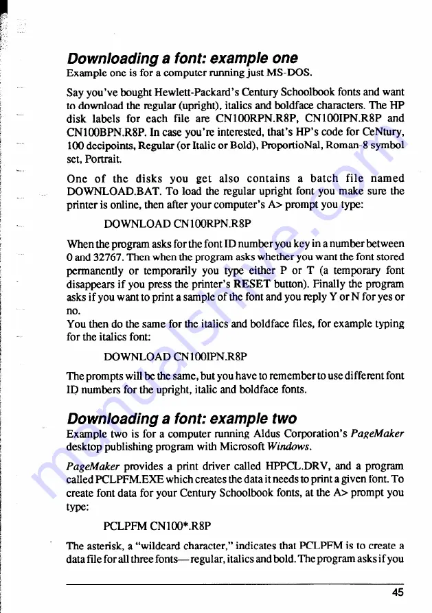 Star Micronics 8111 Applications Manual Download Page 53