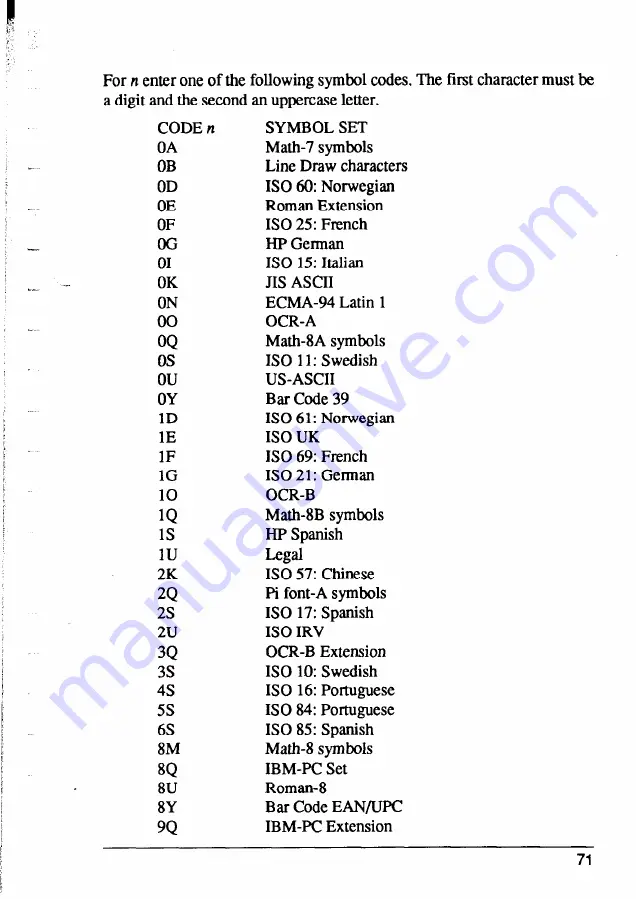 Star Micronics 8111 Applications Manual Download Page 79