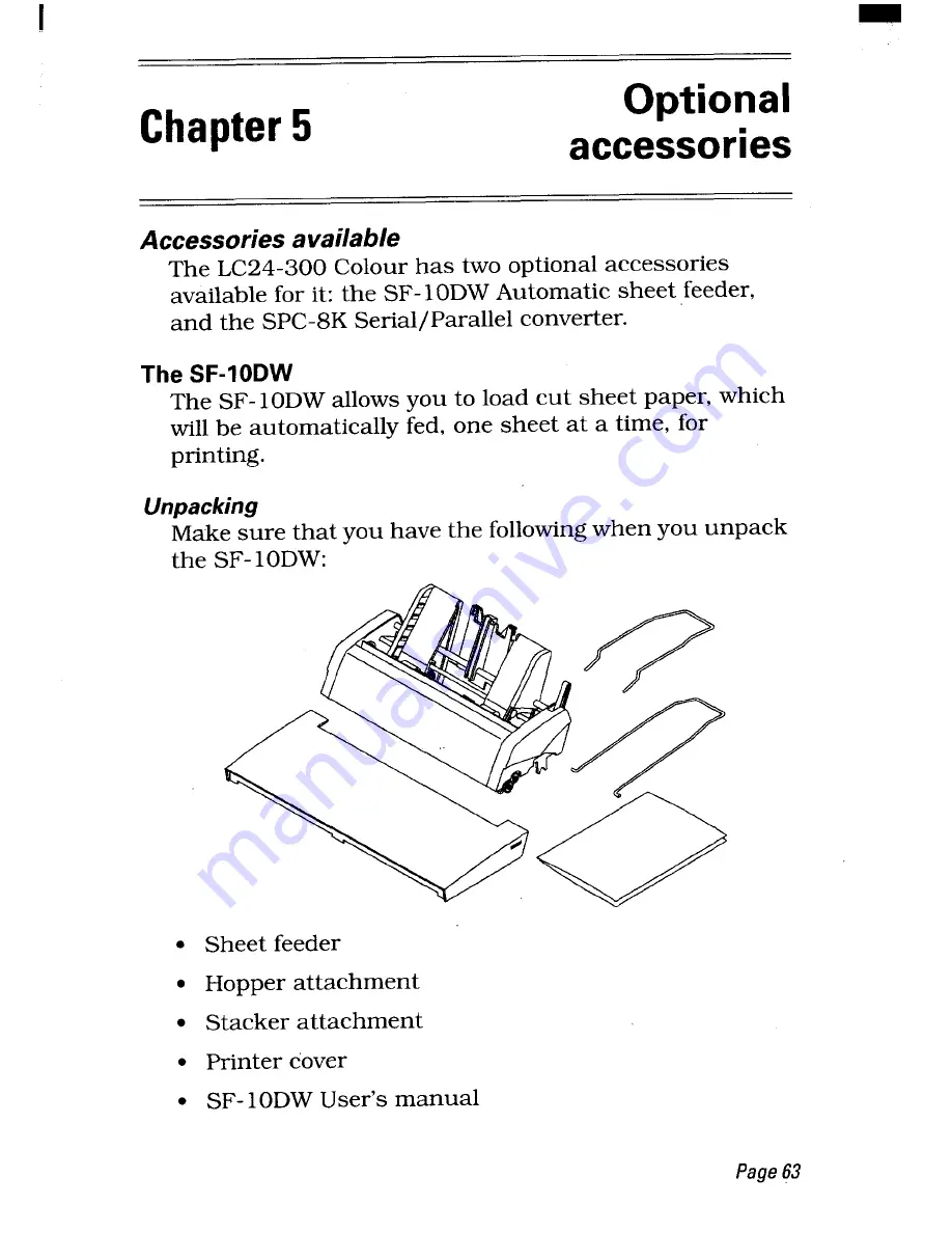 Star Micronics LC24-300 COLOUR User Manual Download Page 71