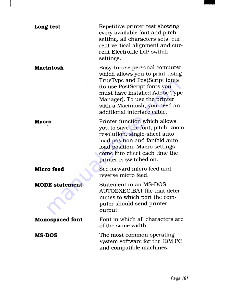 Star Micronics LC24-300 COLOUR User Manual Download Page 169