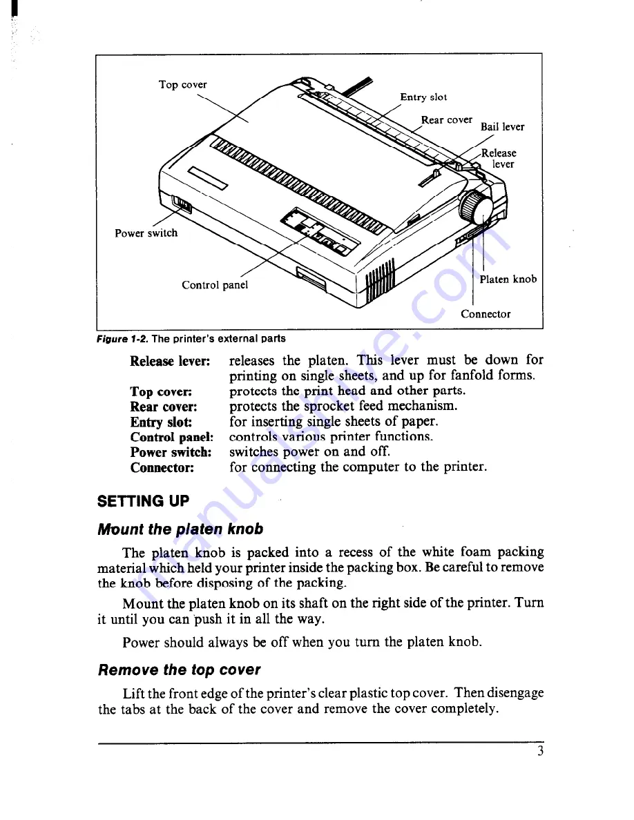 Star Micronics Multi-Font NX-2410 User Manual Download Page 11