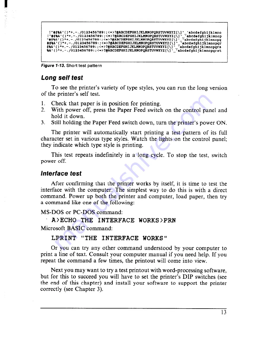 Star Micronics Multi-Font NX-2410 Скачать руководство пользователя страница 21