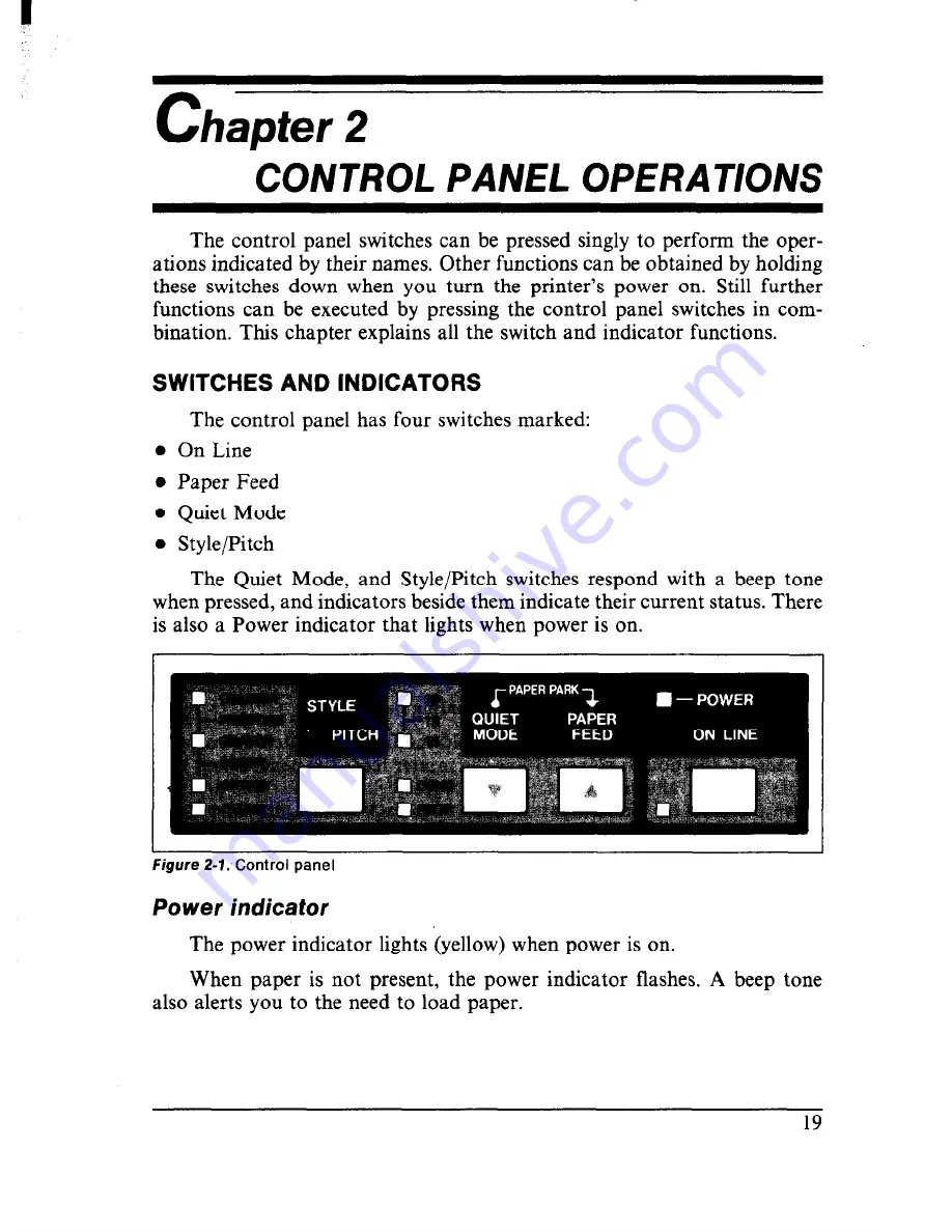 Star Micronics Multi-Font NX-2410 Скачать руководство пользователя страница 27