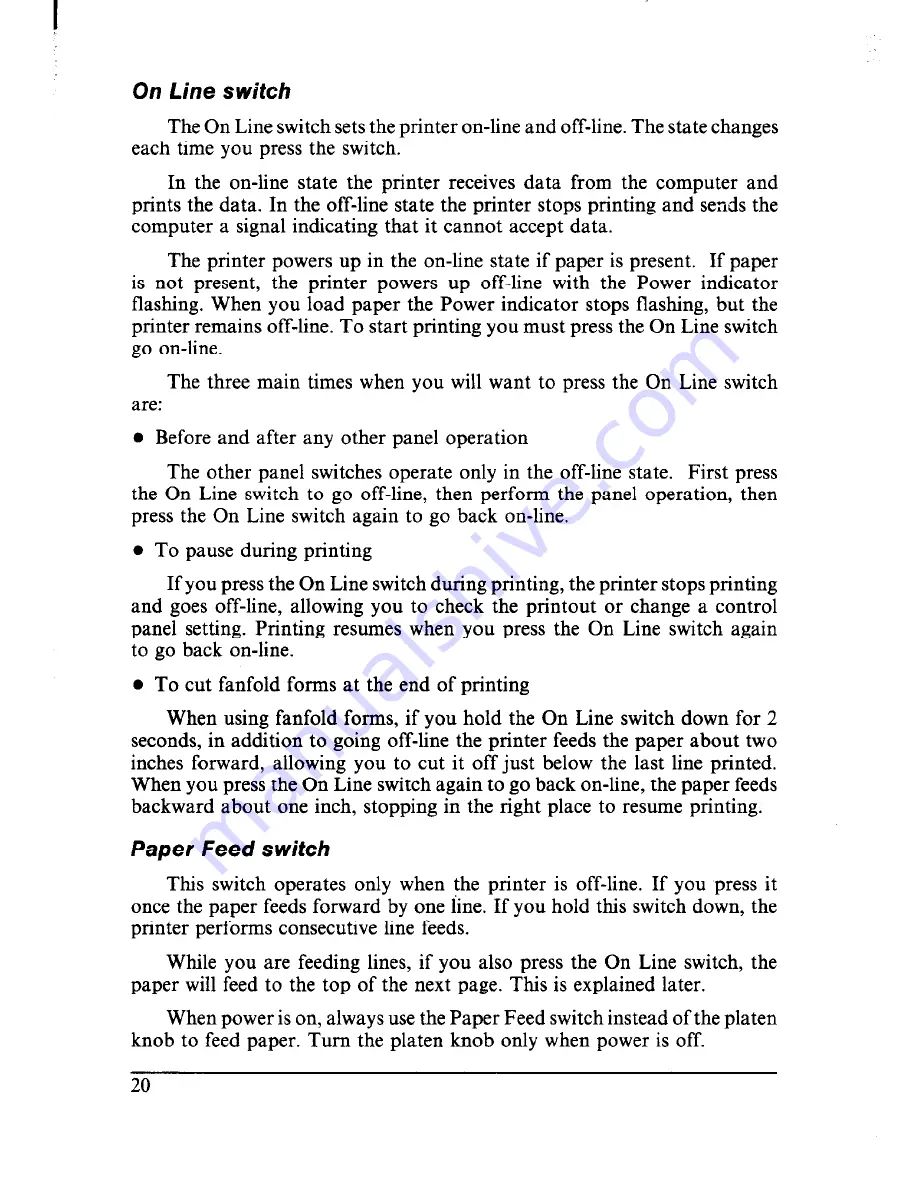 Star Micronics Multi-Font NX-2410 User Manual Download Page 28