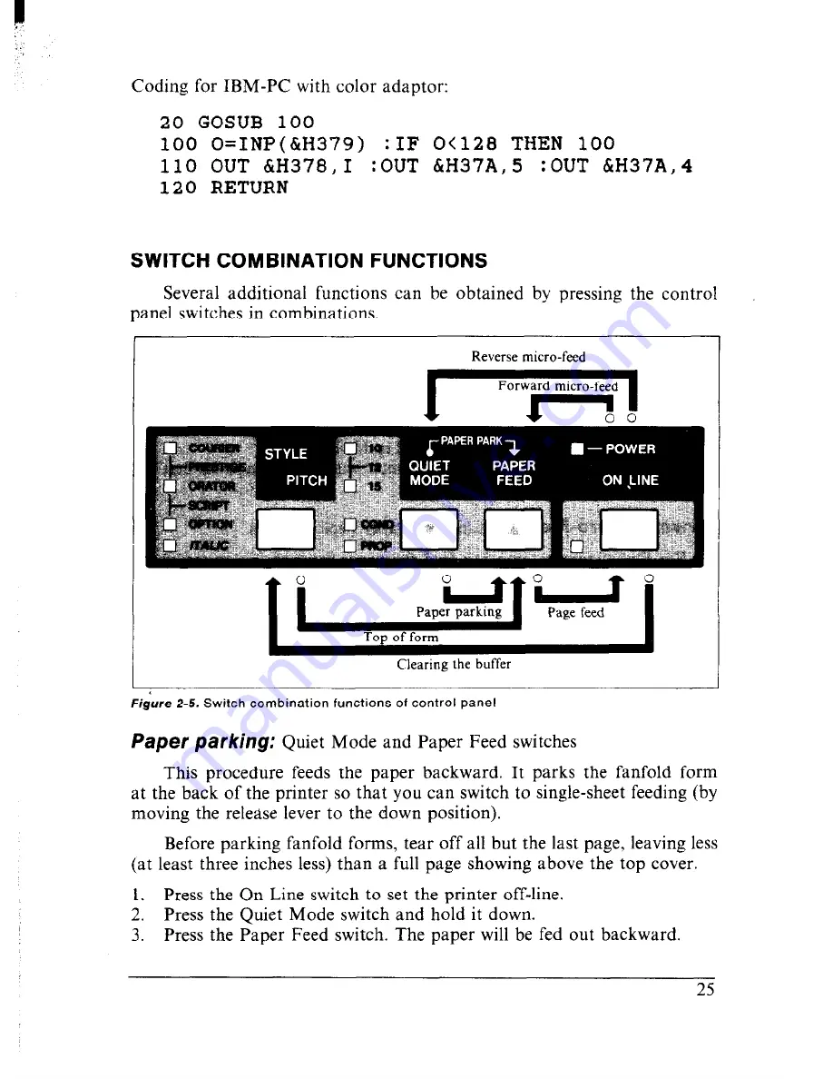 Star Micronics Multi-Font NX-2410 Скачать руководство пользователя страница 33