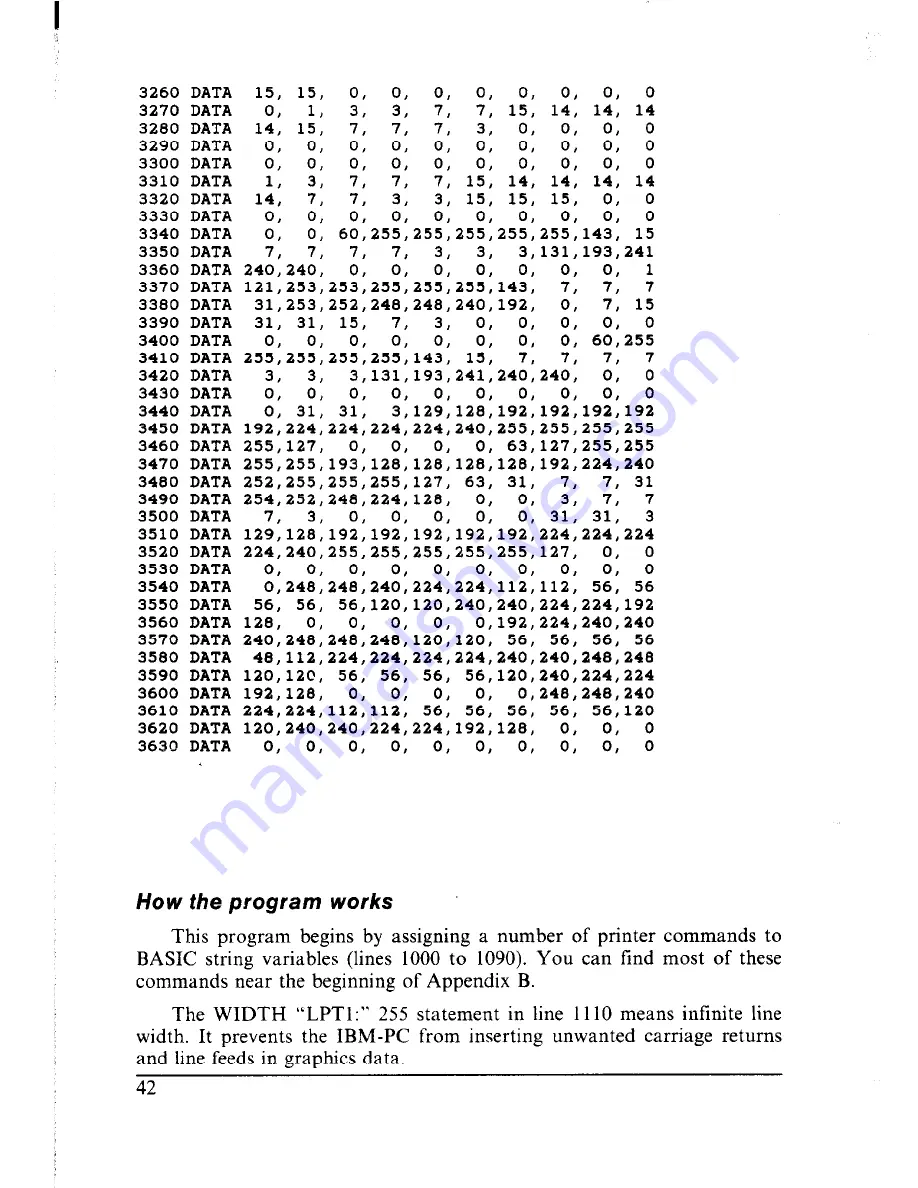 Star Micronics Multi-Font NX-2410 User Manual Download Page 50