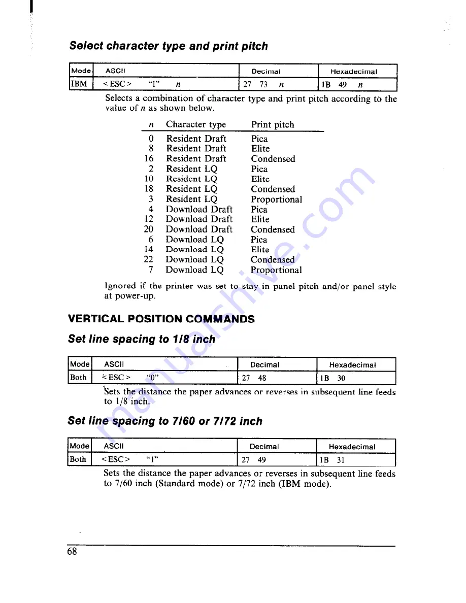 Star Micronics Multi-Font NX-2410 Скачать руководство пользователя страница 76