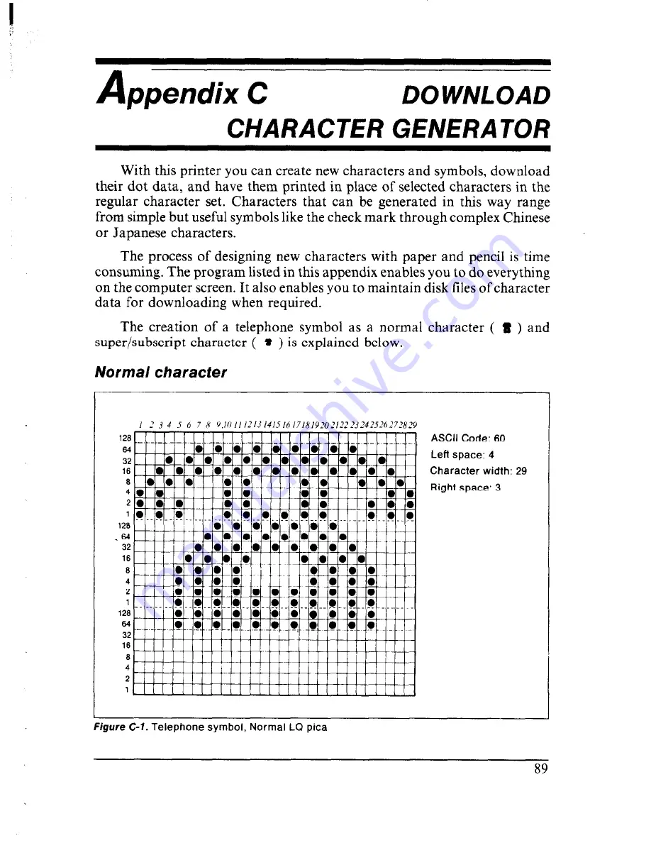 Star Micronics Multi-Font NX-2410 User Manual Download Page 97