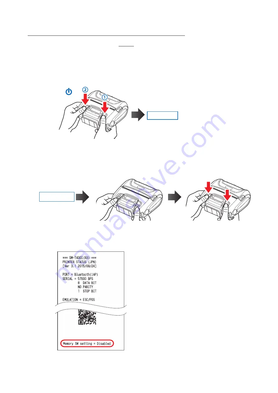 Star Micronics SM-T400I Series Hardware Manual Download Page 21