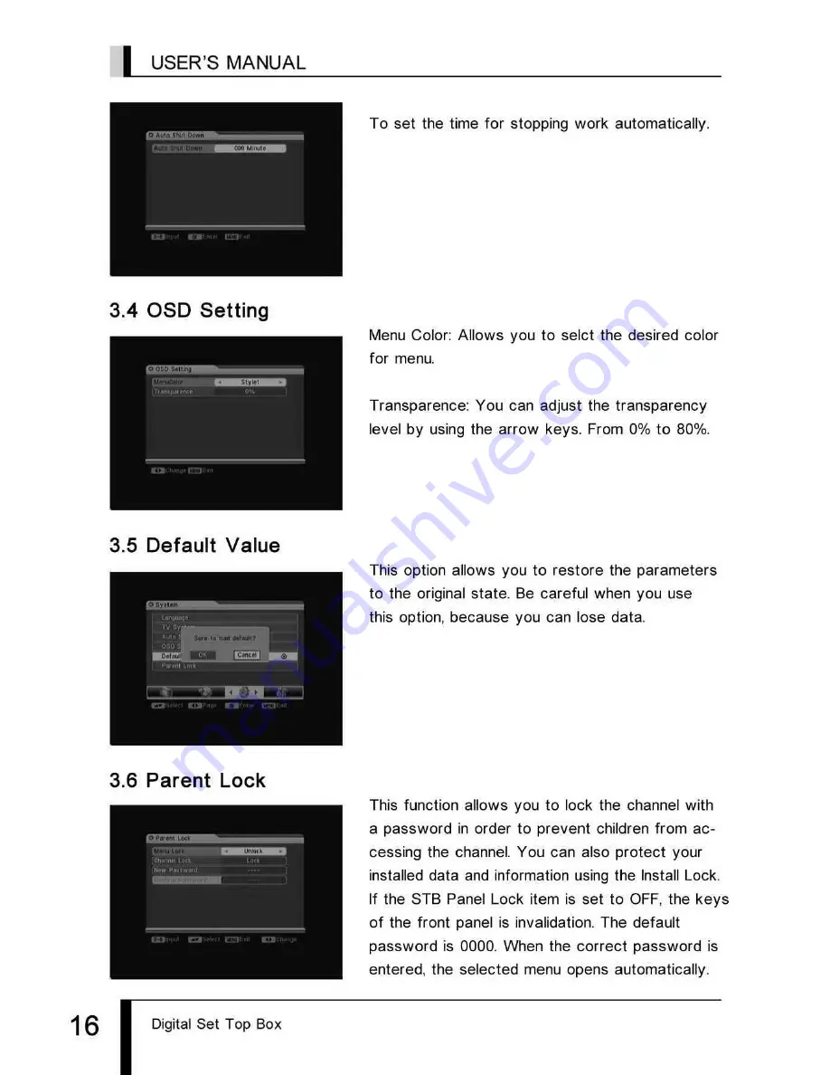 star sat SR-A5 User Manual Download Page 17