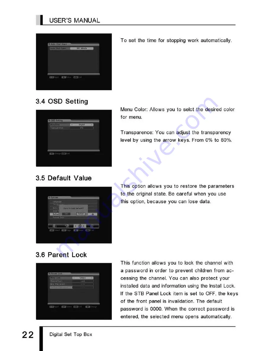 star sat SR-P7 User Manual Download Page 23