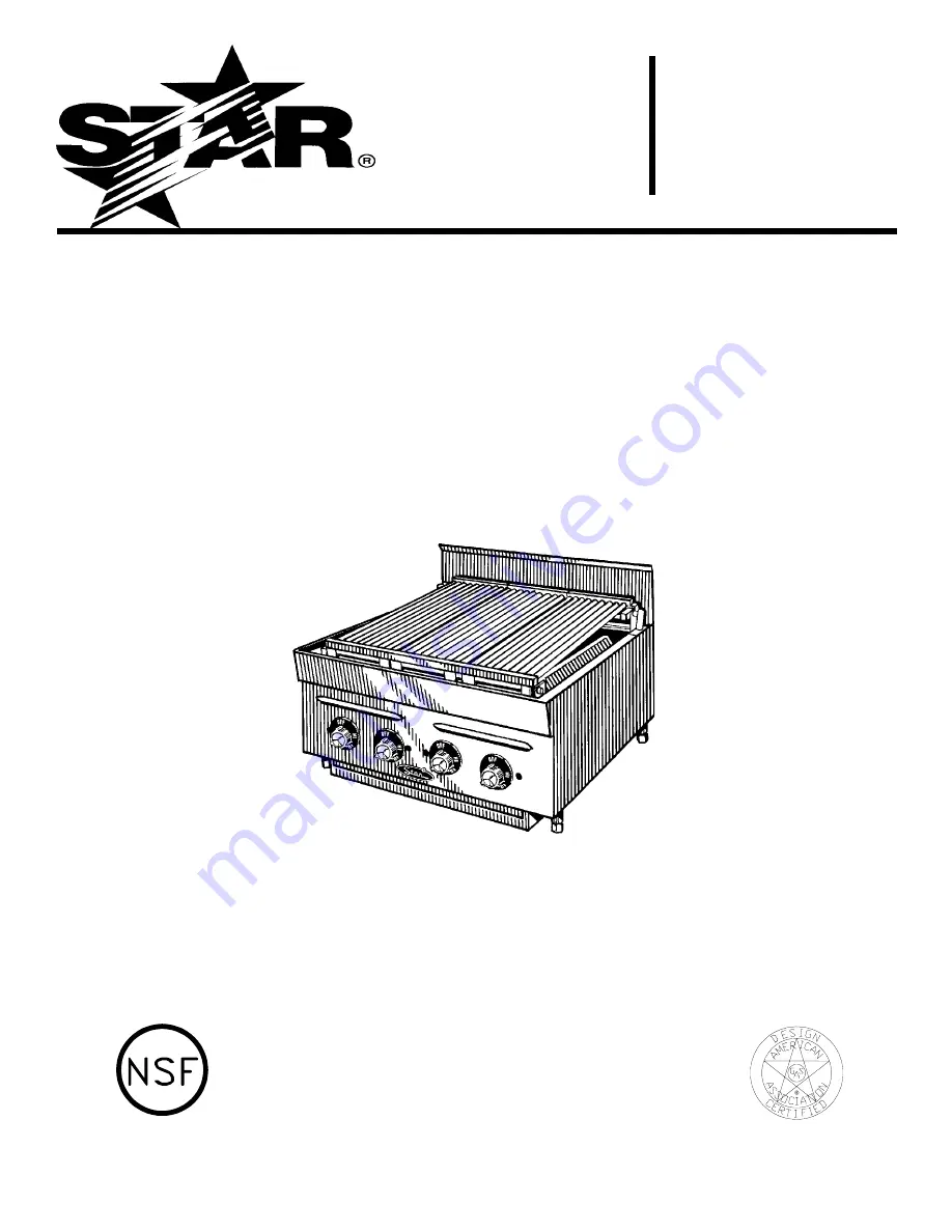 Star 255B Operating Instructions Manual Download Page 1