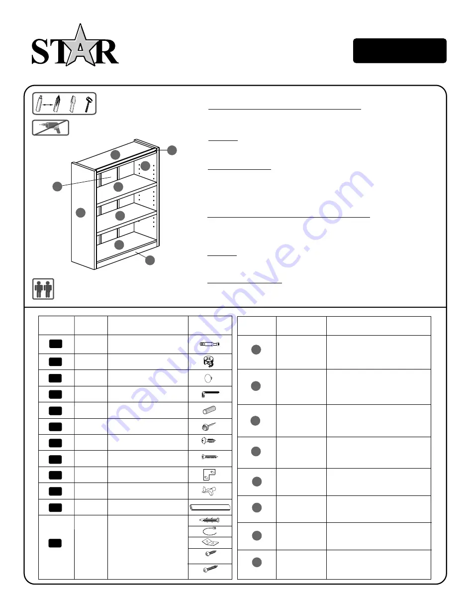 Star 748-1 Quick Start Manual Download Page 1