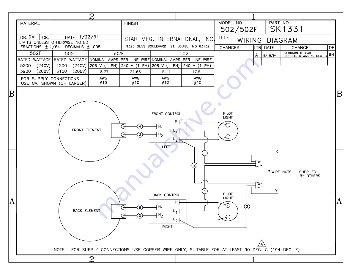 Star STAR-MAX 502FZ Manual Download Page 6