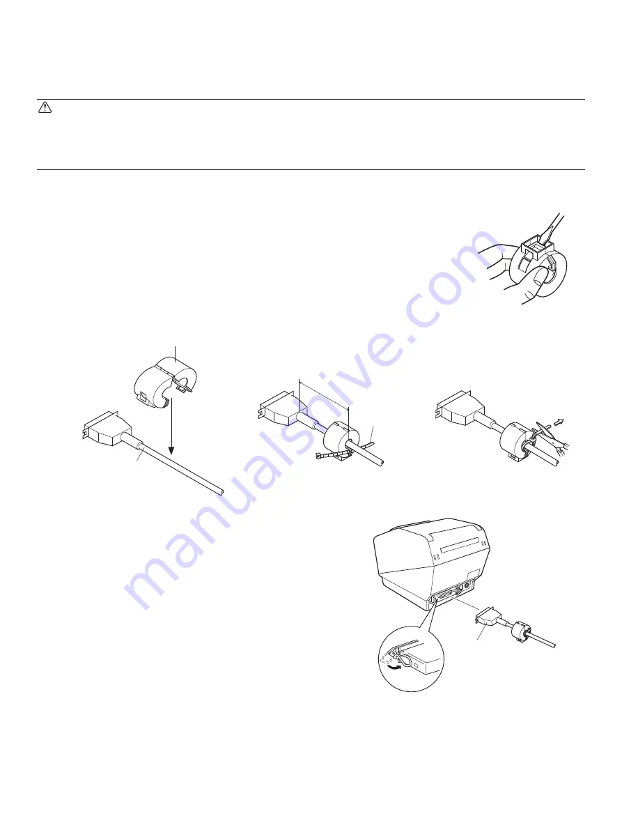 Star TSP100III Series Hardware Manual Download Page 10