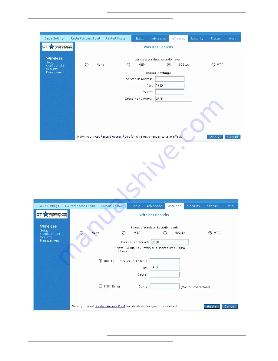 Starbridge Networks ADSL Ethernet & USB Combo Router Lynx L-510 User Manual Download Page 46