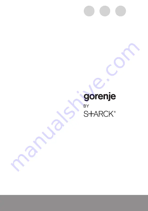 Starck gorenje BO547ST Detailed Instructions For Use Download Page 1