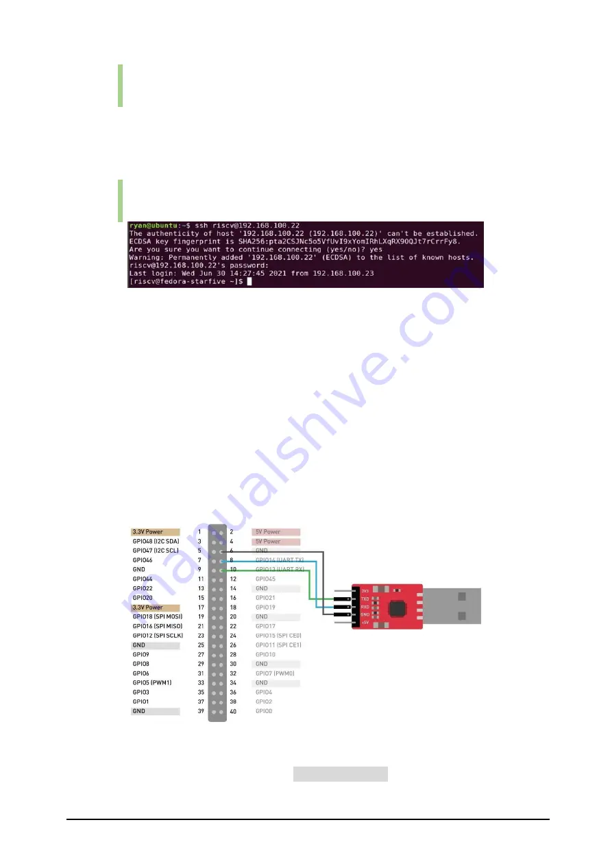 StarFive VisionFive SBC Quick Start Manual Download Page 15