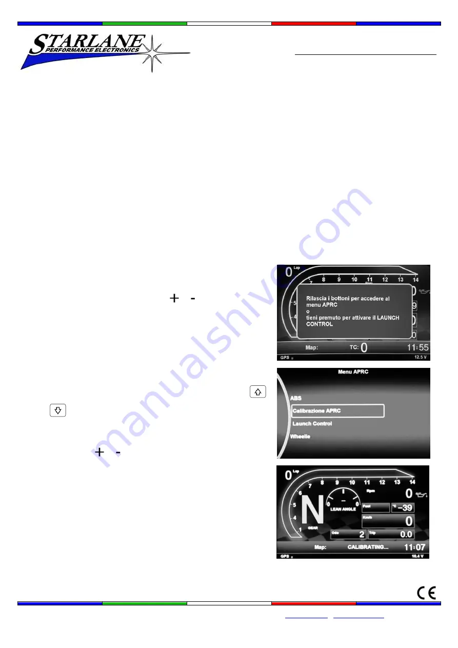 STARLANE DaVinci-II Aprilia RSV4-APRC Installation And User Manual Download Page 2