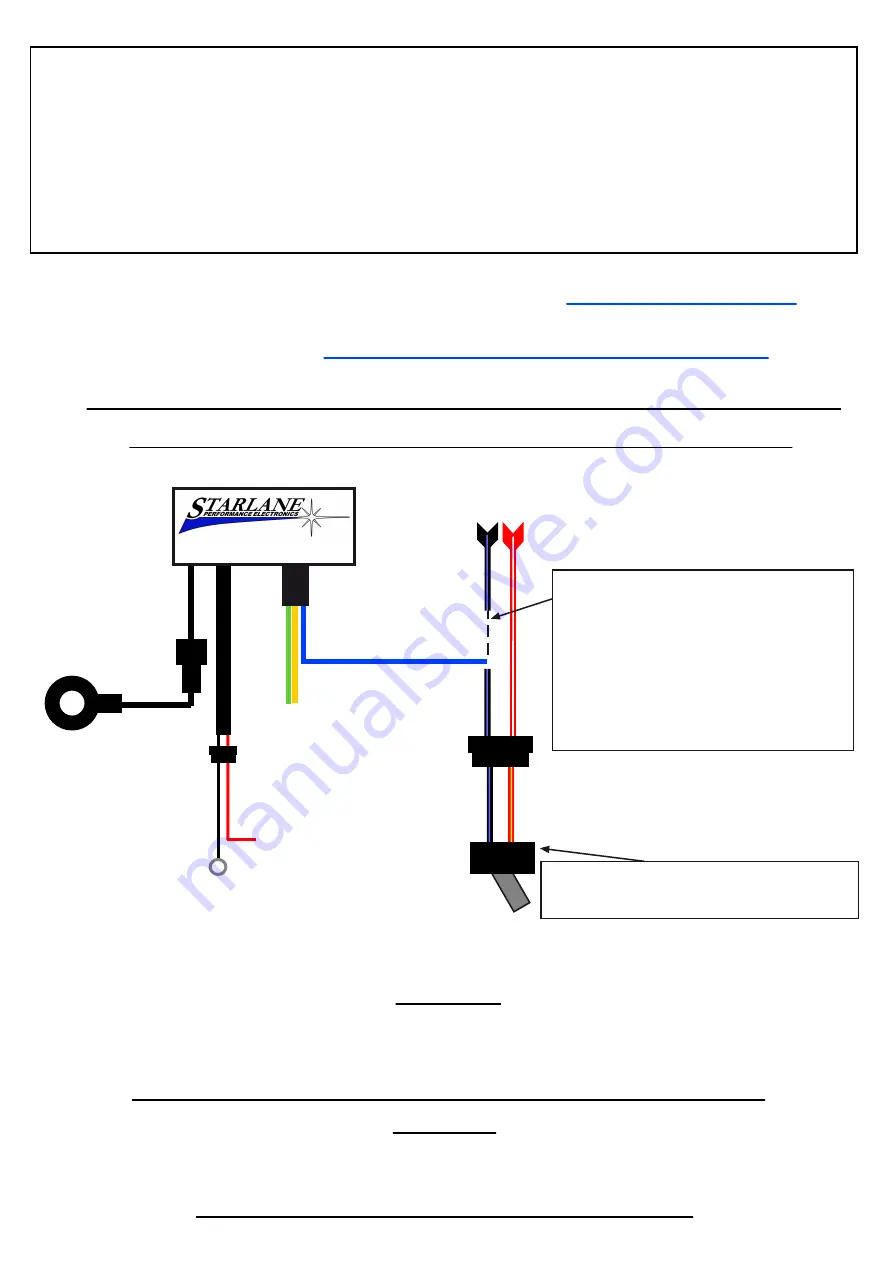 STARLANE POWER SHIFT NRG Installation And Operation Manual Download Page 6