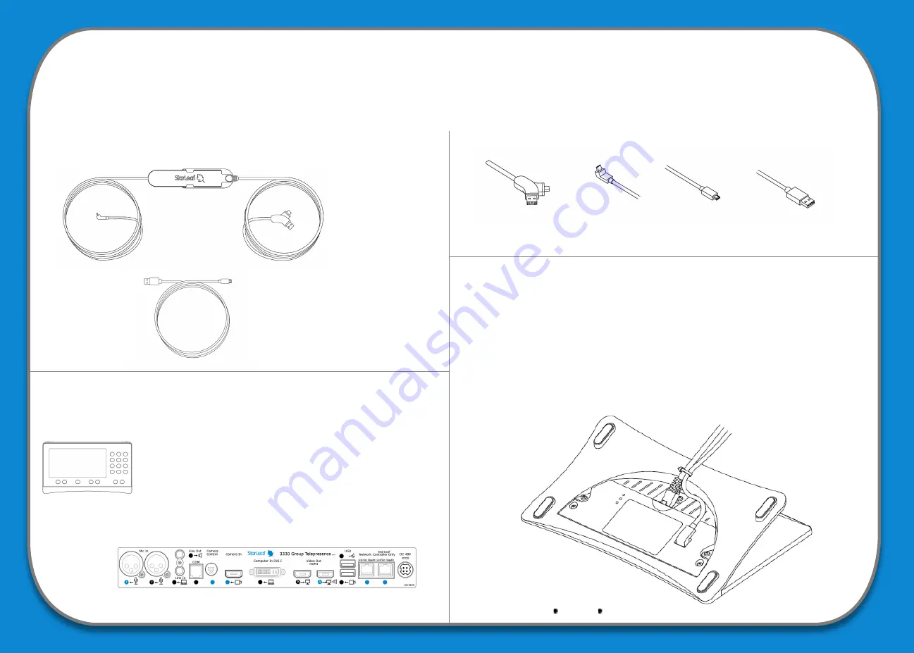 StarLeaf Pronto Cable USB 4100 Read This First Download Page 1