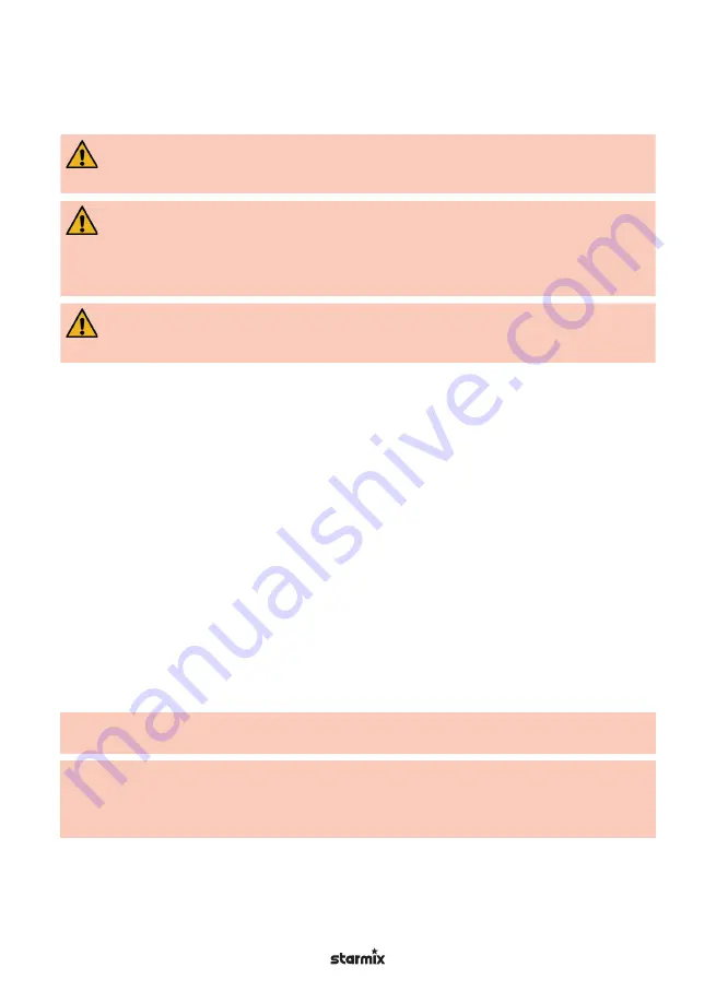 Starmix GS H-1150 ATEX Zone 22 Operating Instructions Manual Download Page 94