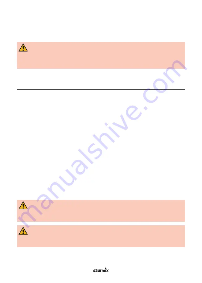 Starmix GS H-1150 ATEX Zone 22 Operating Instructions Manual Download Page 96