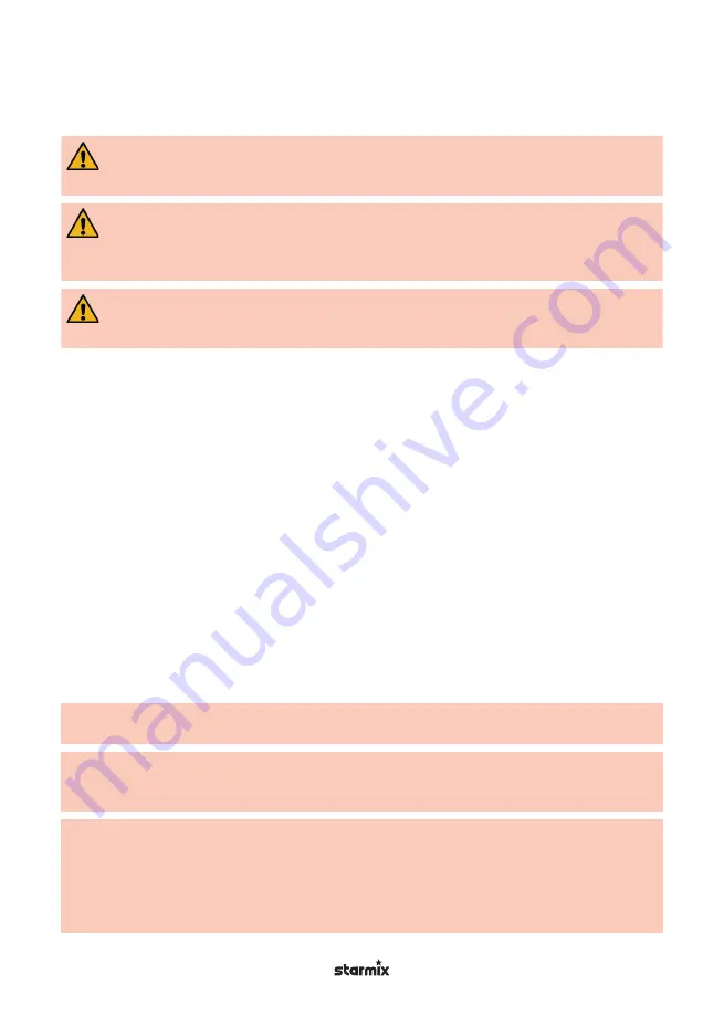 Starmix GS H-1150 ATEX Zone 22 Operating Instructions Manual Download Page 110