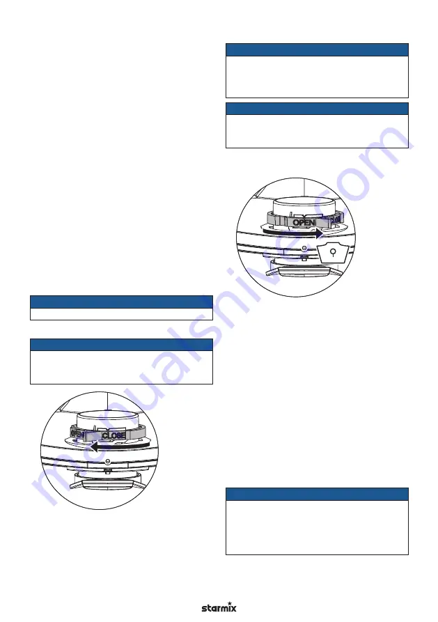 Starmix IS H-1225 Asbest Operating Instructions Manual Download Page 98