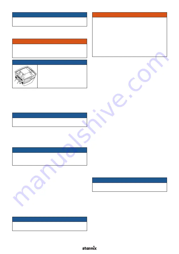 Starmix IS H-1225 Asbest Operating Instructions Manual Download Page 249